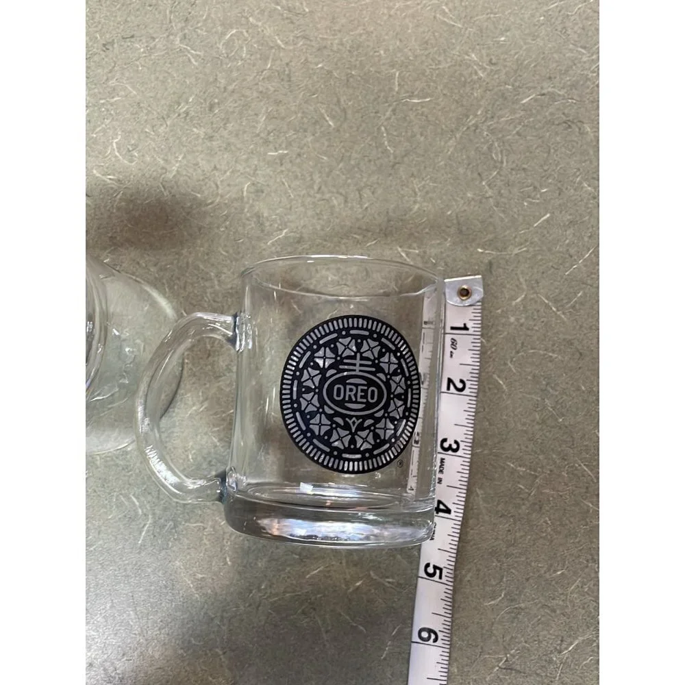 Oreo Cookies Glass Cups Set of 2
